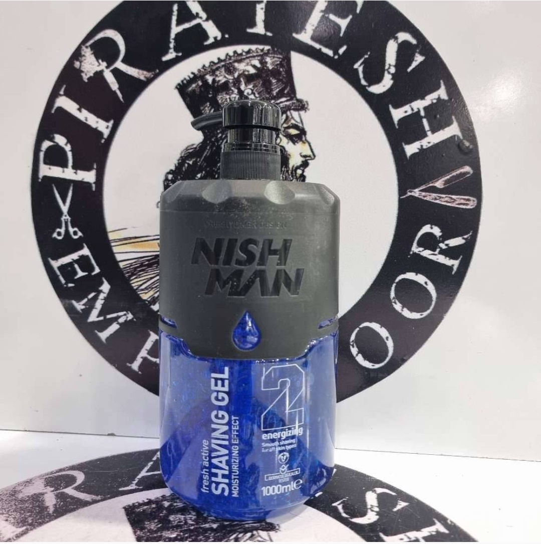 ژل اصلاح نیشمن Fresh Active – اصلاحی خنک، راحت و بدون سوزش