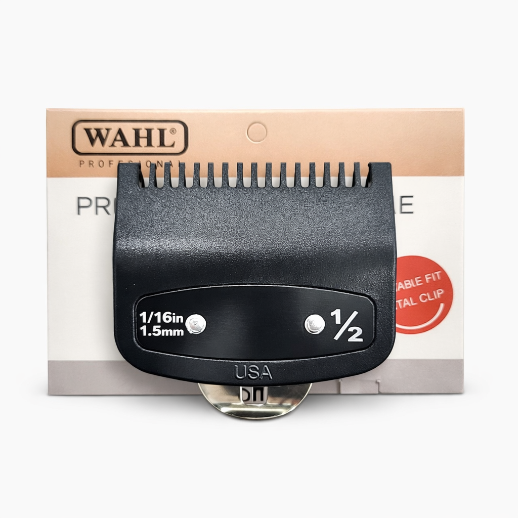 شانه نیم تکی وال اورجینال (Wahl 1/2) | شانه ماشین اصلاح وال 1.5 میلی‌متر (1/16 اینچ)