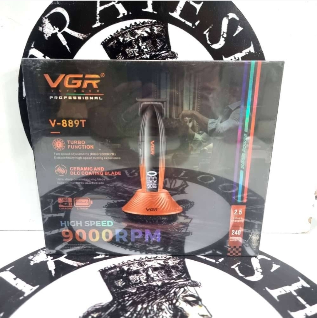 ماشین اصلاح وی جی آر مدل VGR V-889T با تیغه سرامیک و برش مستقیم