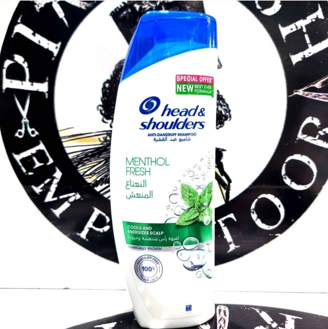 شامپو ضد شوره نعنا مدل Menthol Fresh حجم ۴۰۰ میلی لیتر