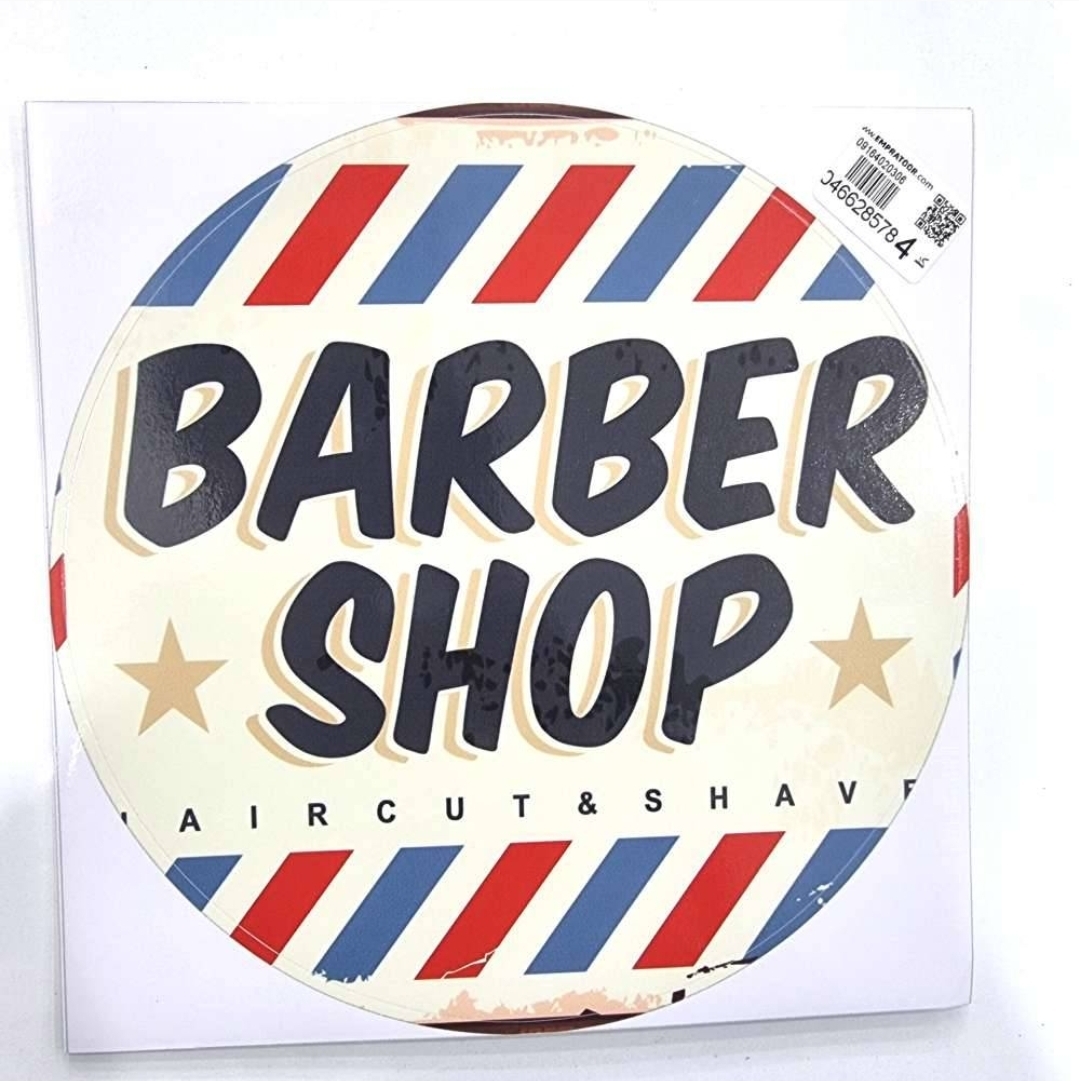 استیکر کد4  ارایشگاهی 20cm*20cm