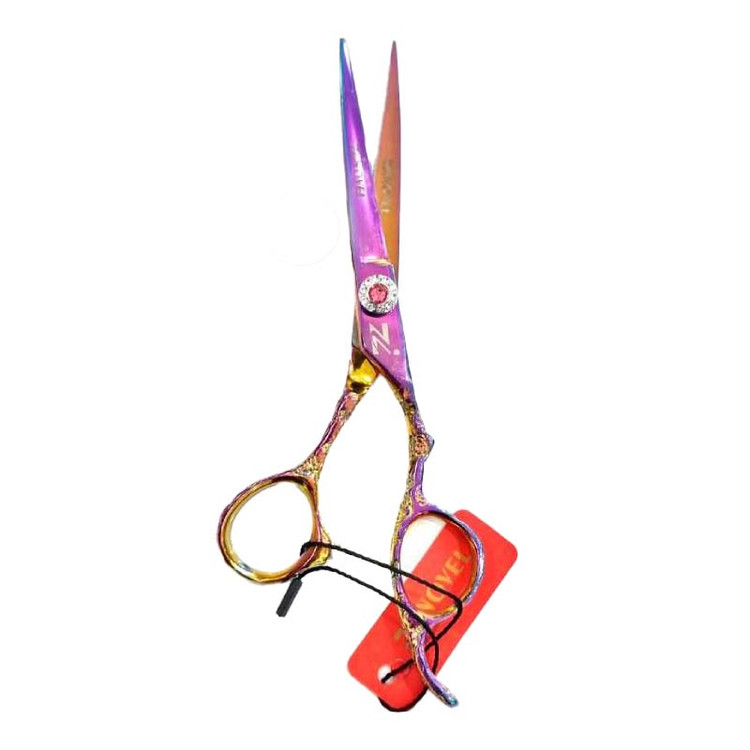 قیچی کات راستدست زینوول Zinovel مدل Zi-075C | هفترنگ با دسته نقشدار