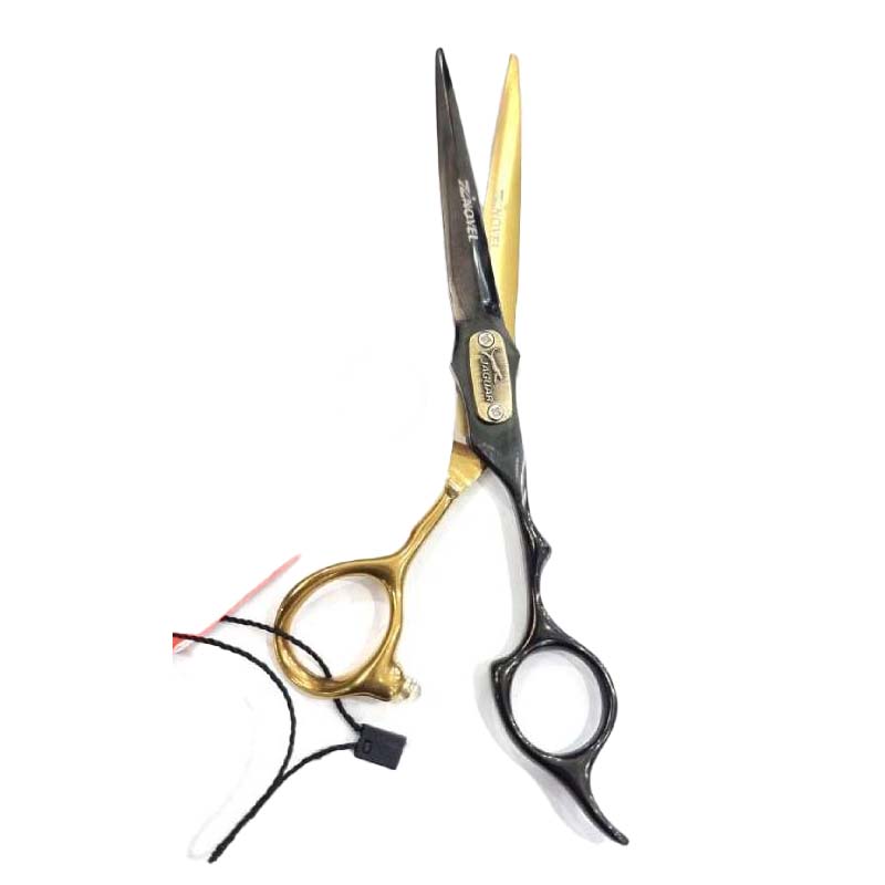 قیچی کات راست‌دست زینوول Zinovel مدل Zi-065C | مشکی طلایی