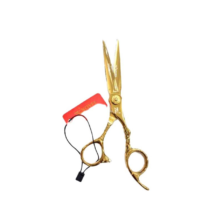 قیچی کات راستدست زینوول Zinovel مدل Zi-81C Gold | سایز 6 اینچ طلایی
