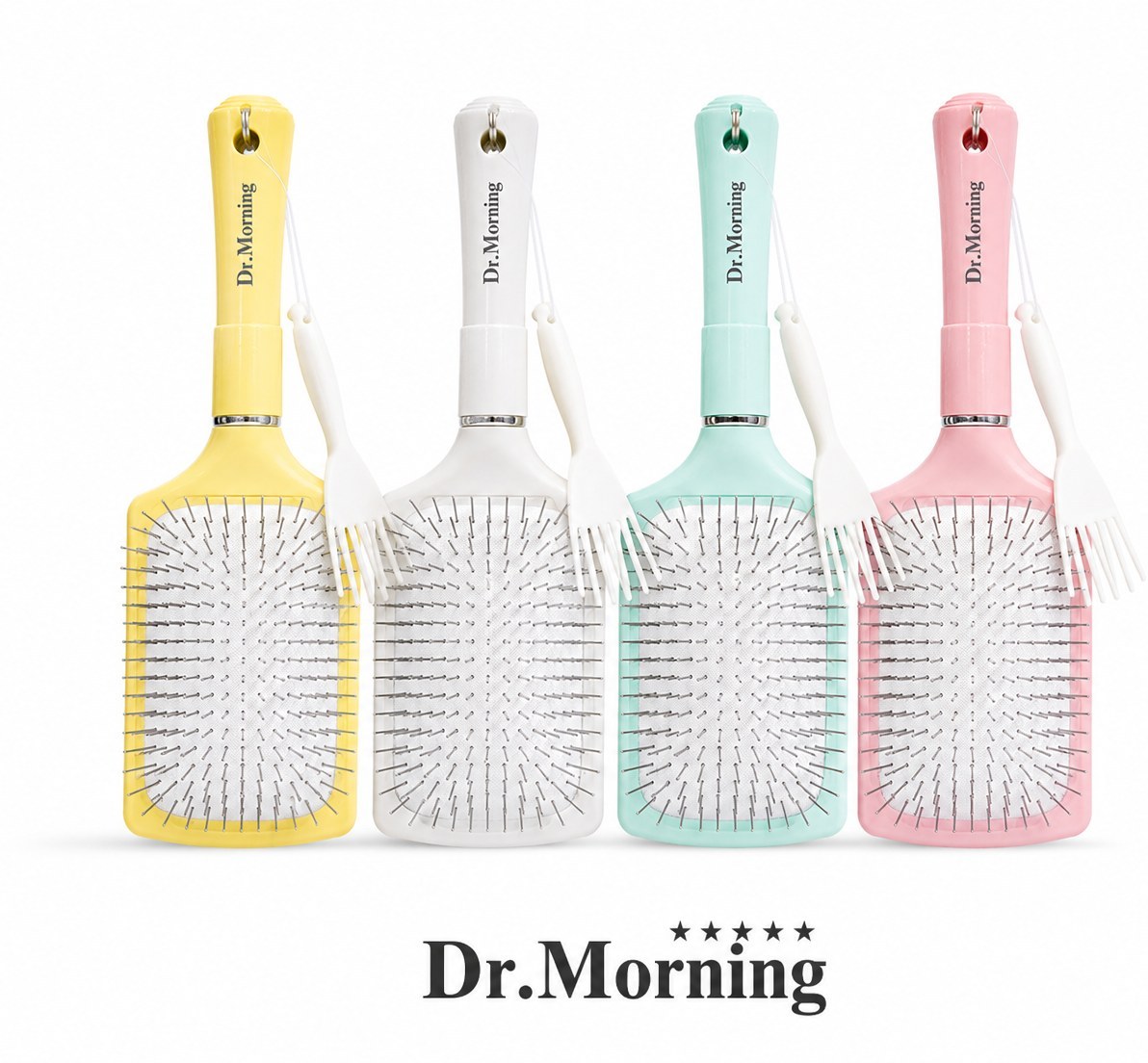 برس افرا استندی همراه با مو جمع‌کن Dr.Morning مدل SH-601 | مناسب انواع مو (یک عدد)