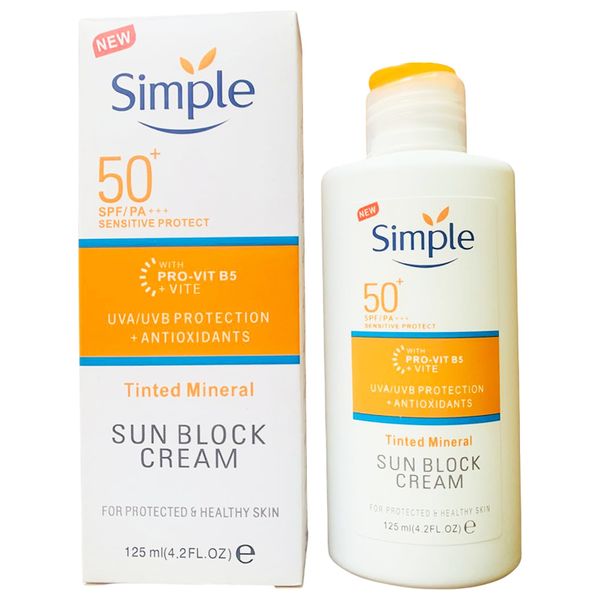 ضدآفتاب سیمپل Simple SPF 50+ | محافظت بالا در برابر UVA و UVB