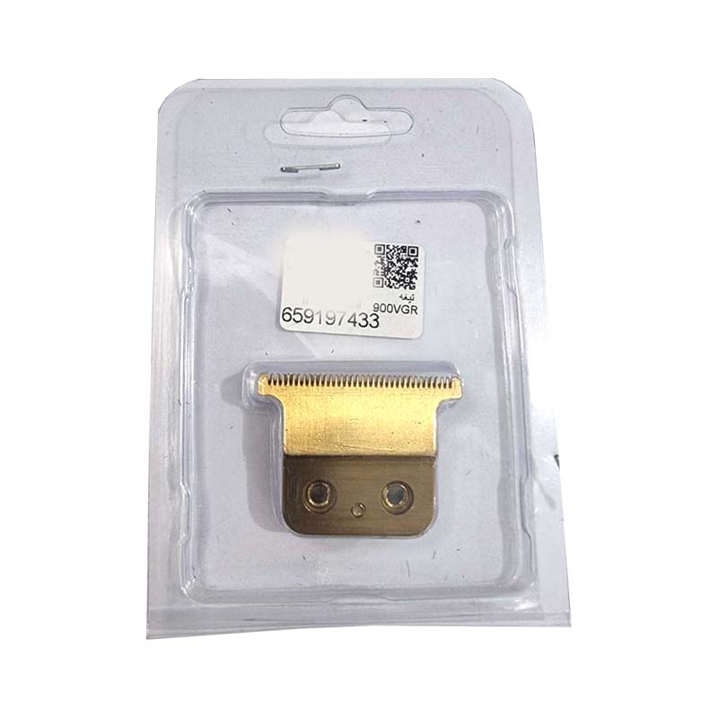 تیغه T شکل طلایی یدکی ماشین اصلاح VGR V-900، DSP 90399 و Kemei i32