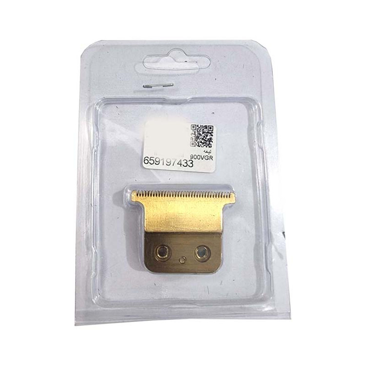 تیغه T شکل طلایی یدکی ماشین اصلاح VGR V-900، DSP 90399 و Kemei i32