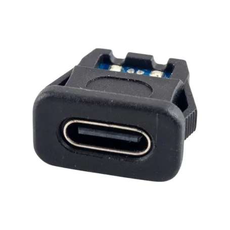 کانکتور USB Type-C مادگی روپنلی خاردار | سوکت شارژ تایپ‌سی