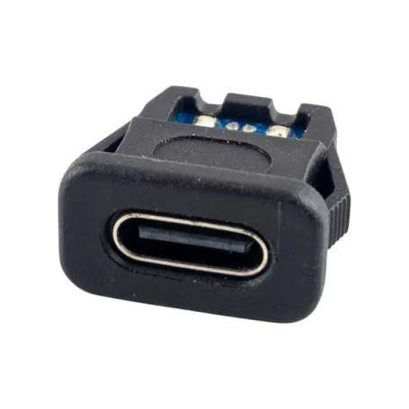 کانکتور USB Type-C مادگی روپنلی خاردار | سوکت شارژ تایپسی