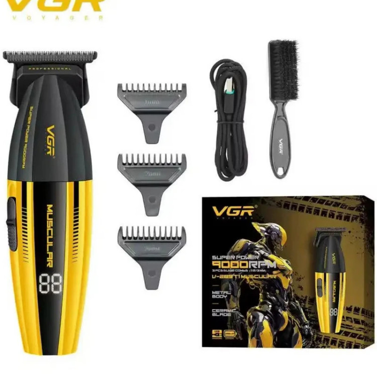 ماشین اصلاح شارژی وی جی آر VGR مدل V-285T | مناسب اصلاح مو و صورت