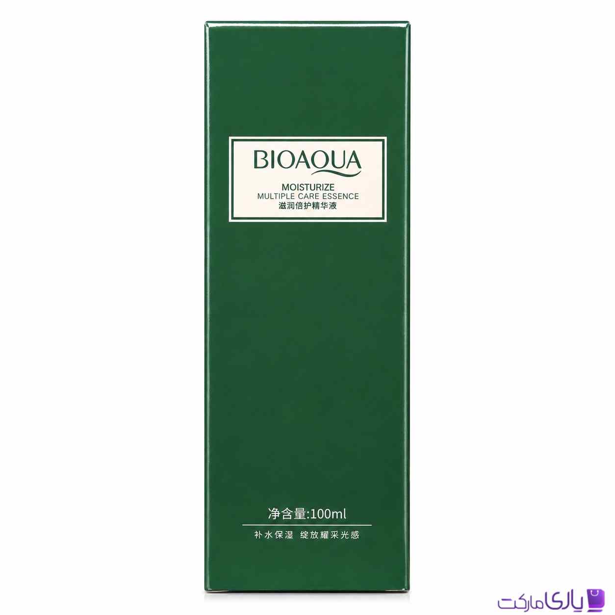 سرم صورت چای سبز بیوآکوا BIOAQUA مدل Moisturize حجم ۱۰۰ میل | آبرسان و مرطوب‌کننده چندکاره