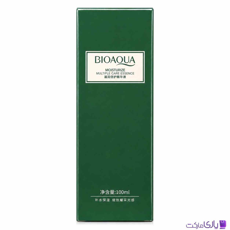 سرم صورت چای سبز بیوآکوا BIOAQUA مدل Moisturize حجم ۱۰۰ میل | آبرسان و مرطوبکننده چندکاره