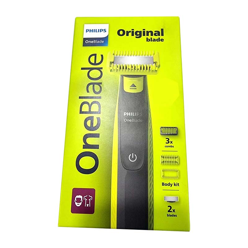 ماشین اصلاح فیلیپس وان‌بلید Philips OneBlade مدل QP2824/10 صورت و بدن